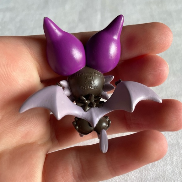 Pokemon Toy Cute Purple Bat Figurine - Picture 2 of 4